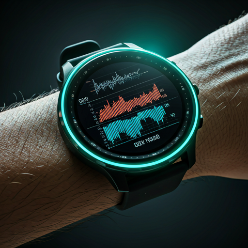Generated wearable performance data photo